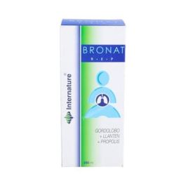 INTERNATURE Bronat Jarabe 250ml para Vías Respiratorias con Gordolobo, Propóleo, Llantén, Eucalipto y Tomillo Precio: 18.9899996. SKU: B19BHXSLE5