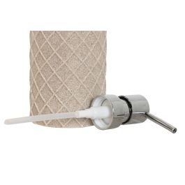 Dosificador DKD Home Decor Beige 9 x 18 x 7 cm