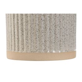 Escobillero DKD Home Decor Beige Dorado 10.5 x 37.5 x 10.5 cm