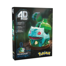 Spin Master Puzzle 4D 3D Pokémon Bulbasaur SPI6075062 195 Piezas 24cm 12 Años
