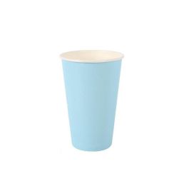 Set de Vasos Algon Desechables Cartón Azul 7 Piezas 450 ml (16 Unidades)