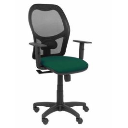 Silla Piqueras Y Crespo Alocen Brazos Regulables Mecanismo Sincro Refuerzo Lumbar Ruedas Nylon Respaldo Malla Negra Transpirable Y Asiento Tapizado Bali Verde Botella Precio: 229.79000011. SKU: S5703820