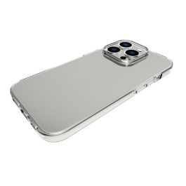 eSTUFF Funda TPU transparente para iPhone 14 Pro, suave y flexible, protección trasera y lateral LONDON