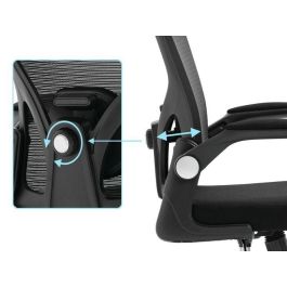 Sandberg Silla Gaming ErgoFusion Basic, Respaldo Ergonómico de Malla Transpirable, Reposabrazos y Reposacabezas Ajustables