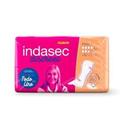 Indasec B15 Compresa Discreet Maxi (Promo 6 unidades) Precio: 28.5000001. SKU: B18H7JNFH7