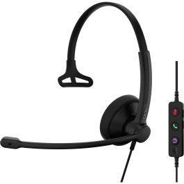 EPOS IMPACT 100 MS Mono Auricular con Cable USB-C/USB-A para Oficina y Centro de Llamadas, Certificado para Microsoft Teams