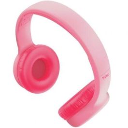 Trust 25277 Auriculares infantiles Nouna Kids rosas con micrófono, plegables y límite de volumen 85 dB para niños 4-10 años Trust 25277 Auriculares infantiles Nouna Kids rosas con micrófono, plegables y límite de volumen 85 dB para niños 4-10 años