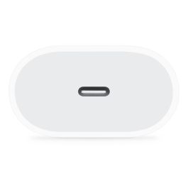 Apple Cargador de Pared USB-C 20W Blanco - Compatible con iPad Pro y iPhone 8 o posterior Apple Cargador de Pared USB-C 20W Blanco - Compatible con iPad Pro y iPhone 8 o posterior