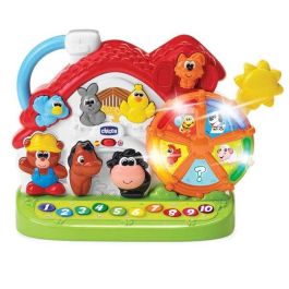 Granja sonora con luces y sonidos ¡enseña numeros, colores y nombres! 32x26x13,5 cm (bilingüe)