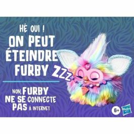 Hasbro Furby Tie Dye HAS5010996202864 Peluche Interactivo para Niñas y Niños, 15 Accesorios, Animatrónico Activado por Voz, a Partir de 6 Años