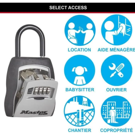 Master Lock Almacenamiento de Llaves con Combinación Programable Modelo Manija