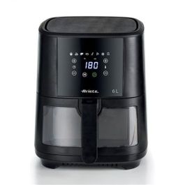 Ariete Freidora de Aire con Ventana Transparente Negra, 8 Programas Predefinidos, Pantalla Táctil, Cestas Antiadherentes Ariete Freidora de Aire con Ventana Transparente Negra, 8 Programas Predefinidos, Pantalla Táctil, Cestas Antiadherentes