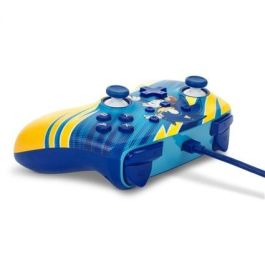 Power A NSGP0202-01 Mando con Cable Mejorado para Nintendo Switch, Sonic Impulso, 2 Botones Asignables, Cable USB-C 3m Power A NSGP0202-01 Mando con Cable Mejorado para Nintendo Switch, Sonic Impulso, 2 Botones Asignables, Cable USB-C 3m
