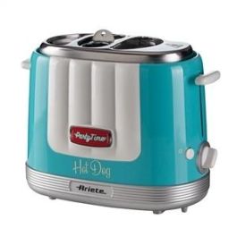 Ariete 206/01 Máquina para Hot Dog Party Time, Automática, Caliente, Capacidad 2 Bollos, Color Azul Precio: 40.49999954. SKU: B1794XZH74