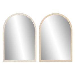 DKD Home Decor Espejo Scandi Beige Natural 95 x 65.5 cm (2 Unidades) Precio: 78.58999973. SKU: B1HZSQK9JZ