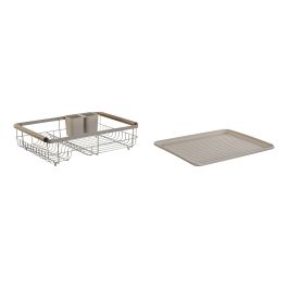 Escurreplatos Basicos DKD Home Decor Gris 32 x 13 x 44 cm