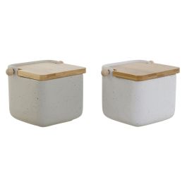 Salero Basicos DKD Home Decor Beige Blanco 12 x 11 x 15 cm (4 Unidades) Precio: 19.49999942. SKU: B1JDWMLHAN