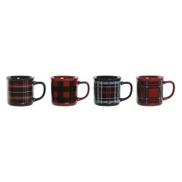 Mug Alpino DKD Home Decor Rojo Verde 10 x 9 x 11.5 cm (6 Unidades) Precio: 20.99977627. SKU: B19HEZ92MM