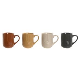 Mug Scandi DKD Home Decor Beige Mostaza 8 x 10 x 10 cm (12 Unidades) Precio: 32.49999984. SKU: B1EFXSCXBL