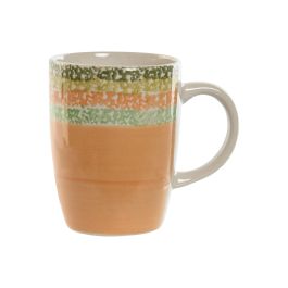 Mug Basicos DKD Home Decor Naranja 1 x 1 x 1 cm (6 Unidades)