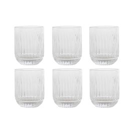 Vaso Basicos DKD Home Decor Transparente 7.5 x 9.5 x 7.5 cm Set de 6 (2 Unidades)