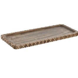 Centro Mesa Colonial DKD Home Decor Natural 13 x 1.25 x 33 cm Precio: 13.9149996612. SKU: B1CAD8QYCT