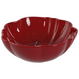 Ensaladera Moderno DKD Home Decor Rojo Verde 27.5 x 10 x 28 cm (2 Unidades)