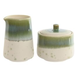 Azucarero Oriental DKD Home Decor Verde Blanco 9 x 8.4 x 9 cm Set de 2 Precio: 16.8069002299. SKU: B1JJXH24TE