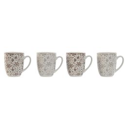 Mug Shabby DKD Home Decor Beige Marron 9 x 10.5 x 12 cm Set de 4 Precio: 15.98999996. SKU: B17RPMKLDH