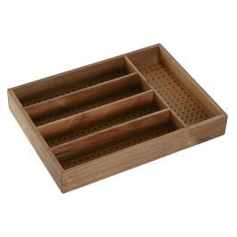 Cubertero Basicos DKD Home Decor Natural 25.5 x 5 x 34.5 cm Precio: 18.7549994797. SKU: B1CWSM8HT4