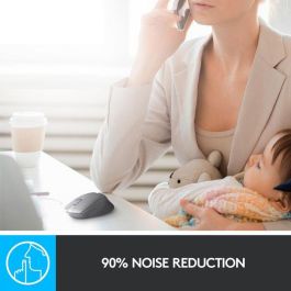 Logitech M330 Silent Plus Ratón Óptico Inalámbrico Silencioso, 1000 dpi, USB 2.4GHz, Ergonómico, 24 Meses Batería, Negro Logitech M330 Silent Plus Ratón Óptico Inalámbrico Silencioso, 1000 dpi, USB 2.4GHz, Ergonómico, 24 Meses Batería, Negro