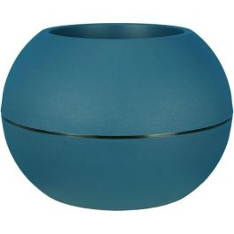 Jardinera redonda RIVIERA GRANIT BOULE - Plástico - Diámetro 50 cm - Azul Precio: 80.50000046. SKU: B157BZRYKN