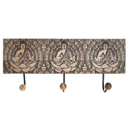 Perchero Pared Oriental DKD Home Decor Marron Marron Oscuro 6 x 18 x 38 cm Precio: 10.69000031. SKU: S3032267