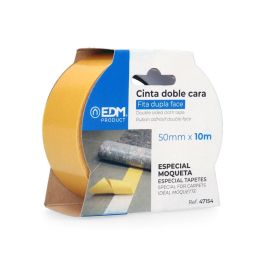 Edm Cinta adhesiva doble cara 10m x 50mm para moquetas Precio: 4.49999968. SKU: S7915935