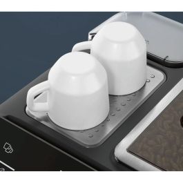 Siemens TI355209RW Cafetera Espresso Automática EQ.300, Acabado Acero Inoxidable Oscuro y Negro Brillante, 1300W, 15 Bares, 5 Bebidas Siemens TI355209RW Cafetera Espresso Automática EQ.300, Acabado Acero Inoxidable Oscuro y Negro Brillante, 1300W, 15 Bares, 5 Bebidas