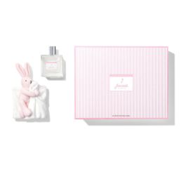 Jacadi Eau de Cologne vaporizador sin alcohol 100 ml + Peluche Rabbit Jacadi 1 u | Toute Petite Estuche 2 pz