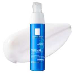 La Roche-Posay TOLERIANE DERMALLERGO Crema Hidratante Reparadora y Calmante Nocturna para Piel Alérgica o Sensible 40ml