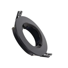 Aro Foco Downlight Empotrable 1xGU10 Policarbonato Circular Negro Precio: 1.88999943. SKU: B16LSVXCW4