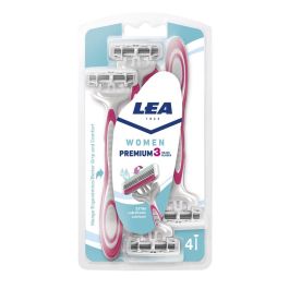 Lea Mujer premium cuchillas desechables 3 hojas 4un Precio: 4.58999948. SKU: SLC-55806