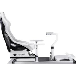 Thermaltake GSC-F50-CPASWH-01 Cabina de Vuelo GF500 Flight Simulator Cockpit de Aluminio Blanco 120 kg