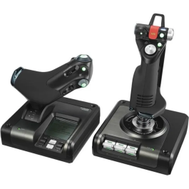 SAITEK X52 Pro Sistema de Control de Vuelo con Pantalla LCD Multifunción y Tecnología de Ejes sin Contacto Precio: 208.5000005. SKU: S7813735
