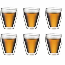 Bodum BOD0699965347444 - Juego de 6 Vasos Térmicos Titlis Doble Pared 0,25 L Transparente Precio: 46.69000017. SKU: B1CH4QNBTS