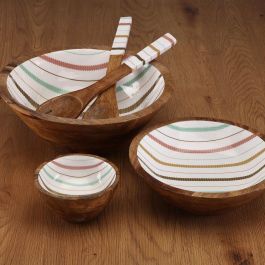 Ensaladera Versa Flint Madera de mango 24 x 7 x 24 cm