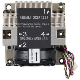 Supermicro SNK-P0068AP4 Refrigerador Aire para Procesador LGA 3647 Intel Xeon 6cm Negro/Níquel 8400RPM