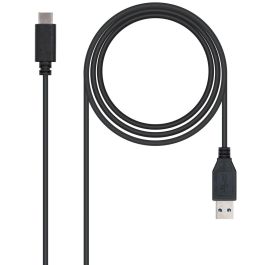 Cable USB 3.1 Nanocable 10.01.4001/ USB Tipo-C Macho - USB Macho/ 1m/ Negro Precio: 6.50000021. SKU: S0213056