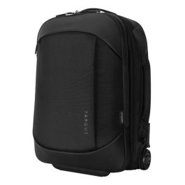 Targus EcoSmart Mobile Tech Traveler Mochila con Ruedas Convertible para Portátil 15.6" con SafePort Sling Expandible 35-40L Negra Equipaje de Mano