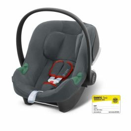 Cybex CYB4063846220366 Silla de Coche Aton B2 i-Size con Base One Incluida Grupo 0+ Gris de Acero