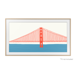 Samsung VG-SCFA55TKBXC Marco para TV The Frame 55" Madera Plástico Compatible con LS03A/LS03B