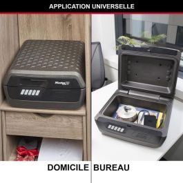 MASTER LOCK Estuche de seguridad / Caja fuerte - Ignífugo e impermeable - Traje electrónico - 10L MASTER LOCK Estuche de seguridad / Caja fuerte - Ignífugo e impermeable - Traje electrónico - 10L