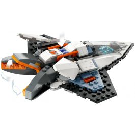 LEGO 60430 Nave Espacial Interestelar City con Dron Robótico convertible en Mochila Propulsora Juguete Construcción